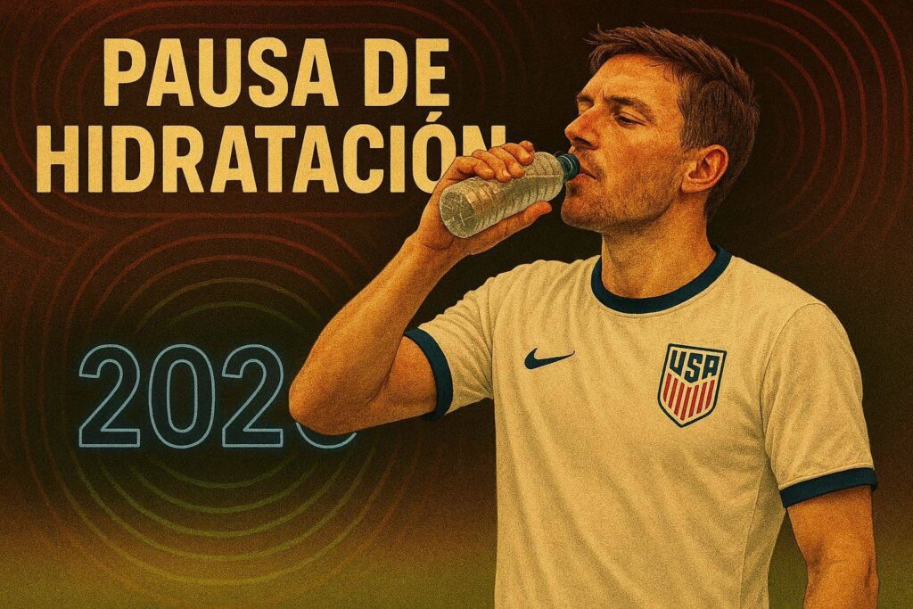 pausa de hidratación